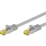 Cavo Patch Cat.7 Plug RJ45 6A S/FTP LSZH 0,5m Grigio