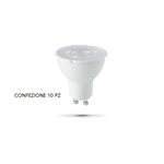 LAMPADINA FARETTO LED GU10 - 5W 4000 K  385LM 38°