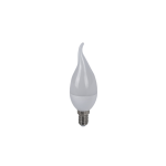 LAMPADINA LED CANDELA E14 6W COLPO DI VENTO C37 BIANCO FREDDO 6400K