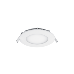 PANNELLO LED 6W ROTONDO INCASSO LUCE CALDA STELLAR 2700K 