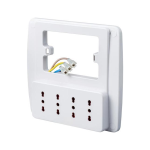 MULTIPRESA DA PARETE BIPASSO 10/16A SMART 4 PRESE 16A 250V BIANCO