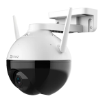 TELECAMERA Wifi Ezviz 2 Megapixel - H.264 - Lente 2.8 mm / IR 30 - MICROFONO - Wifi - IP65