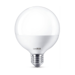 LAMPADINA LED GLOBO D125 E27 24W 6000K 2500 LUMEN LUCE BIANCO FREDDO