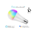 LAMPADINA LED WI-FI RGB + BIANCO CALDO E27 DIMMERABILE GESTIBILE DA APP