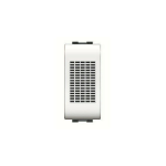 SUONERIA RONZATORE 220V 6A COMPATIBILE CON SERIE LIVING COLORE BIANCO