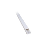 CANALINA ELETTRICA PASSACAVI IN PLASTICA 60 X 40MM LUINGHEZZA 2 METRI BIANCO ELMARK