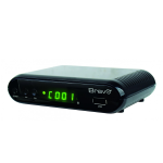 DECODER RICEVITORE DIGITALE TERRESTRE BRAVO SCART DVB-T2