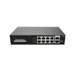 SWITCH POE 8 PORTE + 2 UPLINK RJ45 10/100 100W