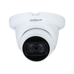 Dome 4 in 1 Dahua PoC. 2MP @ 25ips. Uscita commutabile 4 in 1. ICR, 0,02 lux, Smart IR 30 m. Obiettivo fisso da 2,8 mm. WDR digitale, 2D-NR. Include microfono. IP67, 3 ASSI, PoC.