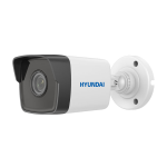 Telecamera bullet IP HYUNDAI Next Gen con Smart IR di 30 m per esterni. 1/2,7"" CMOS da 2MP. Doppio flusso. Formati di compressione H.265, H.264 e MJPEG. Risoluzione fino a 1080P a 25 ips. filtro ICR. 0,01 lux F2.0. Ottica fissa da 2,8 mm (112°). OSD, AWB