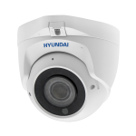 Telecamera 4 in 1 HYUNDAI. 2MP @ 25ips. Uscita 4 in 1 commutabile tramite DIP. ICR, 0,02 lux, Smart IR 30 m. Ottica varifocale da 2,8 ~ 12 mm. WDR digitale, 2D-NR. IP65, a prova di fulmine, 3 ASSI