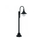 LAMPIONCINO DA GIARDINO PAVIA COLORE NERO 1 LAMPADA E27 IP44 DIMENSIONI 1300 X 510MM