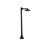 LAMPIONCINO DA GIARDINO LED ALYSON COLORE NERO 12W 800LM LUCE NATURALE 4000K IP44 DIMENSIONI 910 X 280MM