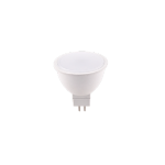 LAMPADINA LED MR16 12V AC/DC 6W 480LM LUCE CALDA 3000K 100° 50 X 53MM 25000h CRI80