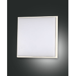 DESDY PLAFONIERA LED 23W 3000K BIANCA IP54 L.24X24 ALLUMINIO E POLICARBONATO