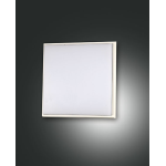 DESDY PLAFONIERA LED 10W 3000K BIANCA IP54 L.18X18 ALLUMINIO E POLICARBONATO