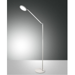 PIANTANA REGINA LED 9W 3000K - 6000K METALLO BIANCO E METACRILATO