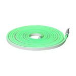 STRISCIA LED NEONFLEX FLATNEONLED COLORE VERDE DA ESTERENO 5 METRI IP44 500 x 1.5 H0.6