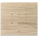 Placca 3M rovere sbiancato LEGNO SERIE VIMAR EIKON TACTIL TOUCH