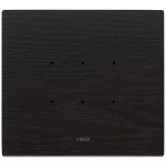 Placca 3M wengé LEGNO SERIE VIMAR EIKON TACTIL TOUCH