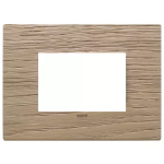 Placca 3M rovere LEGNO SERIE VIMAR EIKON EXÈ