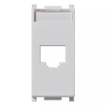 Adattatore RJ45 AMP Avaya Silver SERIE VIMAR PLANA