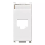 Adattatore RJ45 AMP Avaya bianco SERIE VIMAR PLANA