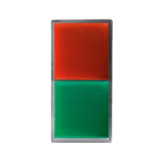 DOPPIA SPIA SEGNAPASSO ROSSO/VERDE S44 1M AVE