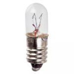 Lampada inc.E10 10x28mm 220V 3W bianco