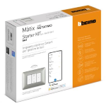 MATIX - Starter kit BTICINO GATEWAY 3 DEVIATORI CONNESSI 2 RELÈ LUCI