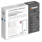 LIVING NOW - Starter kit Plus GESTIONE LUCI ENERGIA TERMOREGOLAZIONE BTICINO