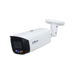 Telecamera IP Dahua WizSense. 5 MP a 20 ips, H.265+/H.265. ICR, 0,003/0,0003 lux, Smart Light 30m. Obiettivo fisso da 2,8 mm. WDR 120dB, 3D-NR, 4 ROI. Protezione perimetrale con classificazione di persone e veicoli. Dissuasione attiva (luce + suono). Incl