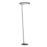 PIANTANA CAREDARA LED 23W 3000K 2400LM STRUTTURA ALLUMINIO NERO H1780 Ø450