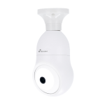 TELECAMERA NIVIAN SMART WIFI BULB E27 IR AUTOTRACKING 2K INTERNO O ESTERNO FORMATO LAMPADINA