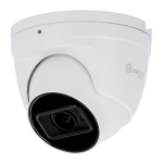 TELECAMERA IP DOME E1 SAFIRE SMART 4MP OTTICA MOTORIZZATA 2.8-12MM MICROFONO 50MT IR IP67 AI PERSONE E VEICOLI