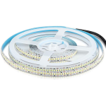 STRISCIA 18W/M LED 6000K LUCE FREDDA 6000K IP20 CRI 80 SMD2835 STRIP 24V 2300 LUMEN/M