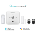 KIT ANTIFURTO WIRELESS 10G WI-FI GSM CENTRALE VOLUMETRICO MAGNETICO 2 RADIOCOMANDI