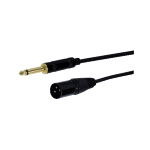 CAVO MICROFONICO PROFESSIONALE SPINA 6,3MM MONO / SPINA XLR 3MT