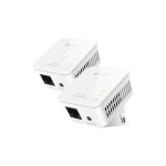 Kit 2 Mini Adattatori Powerline Ethernet 200 Mbps P200