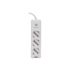 MULTIPRESA 3 POSTI SMART WI-FI CONNESSA 10A 16A SCHUKO HEYMULTY