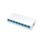 SWITCH ETHERNET DESKTOP 8 PORTE 10/100 MBPS BIANCO MS108