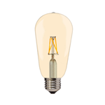 LAMPADA FILAMENTO LED ST64 E27 6,5W BIANCO CALDO 2200K 810LM OPTONICA