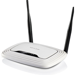 TP-LINK WIRELESS N ROUTER +4P SWITCH