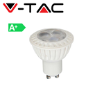 FARETTO LED GU10 7W LUCE FREDDA 6000K 500LM 38° V-TAC VT-2828