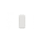 FALSO POLO TAPPO COMPATIBILE LIVING LIGHT COLORE BIANCO 1 MODULO