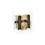 LA LOLLO APPLIQUE - GOLD Lentiflex, Goldflex Lorenza Bozzoli E14 28 x 16 x h 30 dimmable bulbs needed, depending on wall dimmer